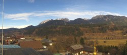 Archived image Webcam Panoramic view from hotel Herrschaftstaverne towards village Haus im Ennstal, Styria 07:00