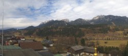 Archived image Webcam Panoramic view from hotel Herrschaftstaverne towards village Haus im Ennstal, Styria 09:00