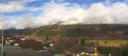 Archived image Webcam Panoramic view from hotel Herrschaftstaverne towards village Haus im Ennstal, Styria 09:00