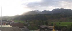 Archived image Webcam Panoramic view from hotel Herrschaftstaverne towards village Haus im Ennstal, Styria 17:00