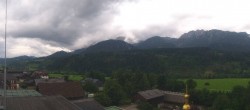 Archived image Webcam Panoramic view from hotel Herrschaftstaverne towards village Haus im Ennstal, Styria 09:00