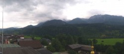 Archived image Webcam Panoramic view from hotel Herrschaftstaverne towards village Haus im Ennstal, Styria 11:00