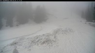 Archived image Webcam Riesneralm - Donnersbachwald: Slope 6er Schuss and chairlift Panorama 09:00