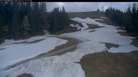 Archived image Webcam Riesneralm - Donnersbachwald: Slope 6er Schuss and chairlift Panorama 15:00