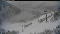Archived image Webcam Riesneralm - Slope Nr. 9 and chairlift Panorama 09:00