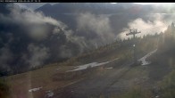 Archived image Webcam Riesneralm - Slope Nr. 9 and chairlift Panorama 06:00