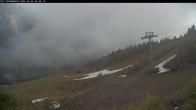 Archived image Webcam Riesneralm - Slope Nr. 9 and chairlift Panorama 07:00