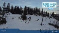 Archiv Foto Webcam Fageralm: Panoramablick Skigebiet 03:00
