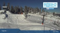 Archiv Foto Webcam Fageralm: Panoramablick Skigebiet 03:00