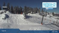 Archiv Foto Webcam Fageralm: Panoramablick Skigebiet 05:00