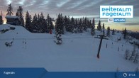 Archiv Foto Webcam Fageralm: Panoramablick Skigebiet 11:00