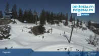 Archiv Foto Webcam Fageralm: Panoramablick Skigebiet 08:00