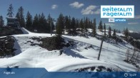 Archiv Foto Webcam Fageralm: Panoramablick Skigebiet 14:00