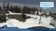 Archiv Foto Webcam Fageralm: Panoramablick Skigebiet 10:00