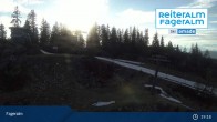 Archived image Webcam View towards ski resort Fageralm (Schladming-Dachstein) 18:00