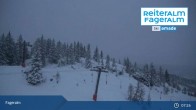 Archived image Webcam View towards ski resort Fageralm (Schladming-Dachstein) 06:00