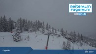 Archived image Webcam View towards ski resort Fageralm (Schladming-Dachstein) 14:00