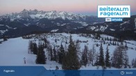 Archiv Foto Webcam Fageralm: Panoramablick Skigebiet 02:00