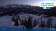 Archiv Foto Webcam Fageralm: Panoramablick Skigebiet 06:00