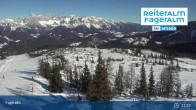 Archiv Foto Webcam Fageralm: Panoramablick Skigebiet 10:00