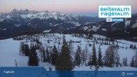 Archiv Foto Webcam Fageralm: Panoramablick Skigebiet 16:00