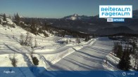 Archiv Foto Webcam Fageralm: Panoramablick Skigebiet 07:00