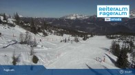 Archiv Foto Webcam Fageralm: Panoramablick Skigebiet 10:00