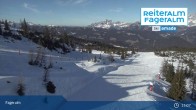 Archiv Foto Webcam Fageralm: Panoramablick Skigebiet 14:00