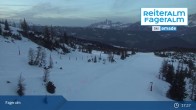 Archiv Foto Webcam Fageralm: Panoramablick Skigebiet 18:00