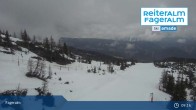 Archiv Foto Webcam Fageralm: Panoramablick Skigebiet 08:00