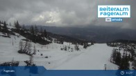 Archiv Foto Webcam Fageralm: Panoramablick Skigebiet 10:00