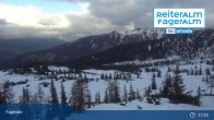 Archiv Foto Webcam Fageralm: Panoramablick Skigebiet 16:00