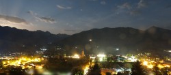 Archiv Foto Webcam Radstadt: Blick auf den Ort 23:00