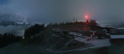 Archived image Webcam Panorama Astberg - SkiWelt Wilder Kaiser 01:00