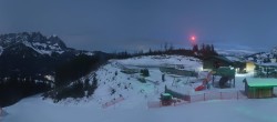 Archived image Webcam Panorama Astberg - SkiWelt Wilder Kaiser 05:00