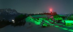 Archived image Webcam Panorama Astberg - SkiWelt Wilder Kaiser 23:00