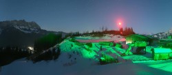 Archived image Webcam Panorama Astberg - SkiWelt Wilder Kaiser 23:00