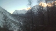Archived image Webcam Grächen - Suspension Bridge 05:00