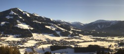 Archived image Webcam SkiWelt Wilder Kaiser: Panorama Westendorf 13:00