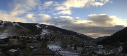 Archiv Foto Webcam Saalbach: Blick vom Alpinresort 07:00