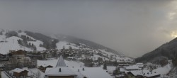 Archiv Foto Webcam Saalbach: Blick vom Alpinresort 07:00