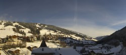 Archiv Foto Webcam Saalbach: Blick vom Alpinresort 11:00