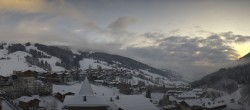 Archived image Webcam View over Saalbach - Alpinresort 07:00