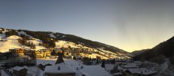 Archiv Foto Webcam Saalbach: Blick vom Alpinresort 07:00