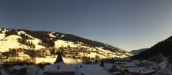 Archiv Foto Webcam Saalbach: Blick vom Alpinresort 09:00