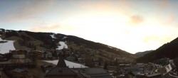 Archived image Webcam View over Saalbach - Alpinresort 05:00