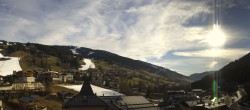 Archived image Webcam View over Saalbach - Alpinresort 07:00