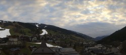 Archiv Foto Webcam Saalbach: Blick vom Alpinresort 05:00