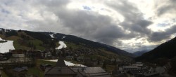 Archiv Foto Webcam Saalbach: Blick vom Alpinresort 07:00