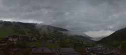 Archived image Webcam View over Saalbach - Alpinresort 00:00
